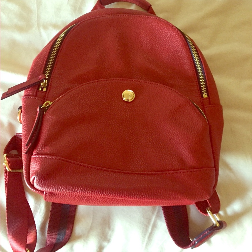 Red Nine West back pack